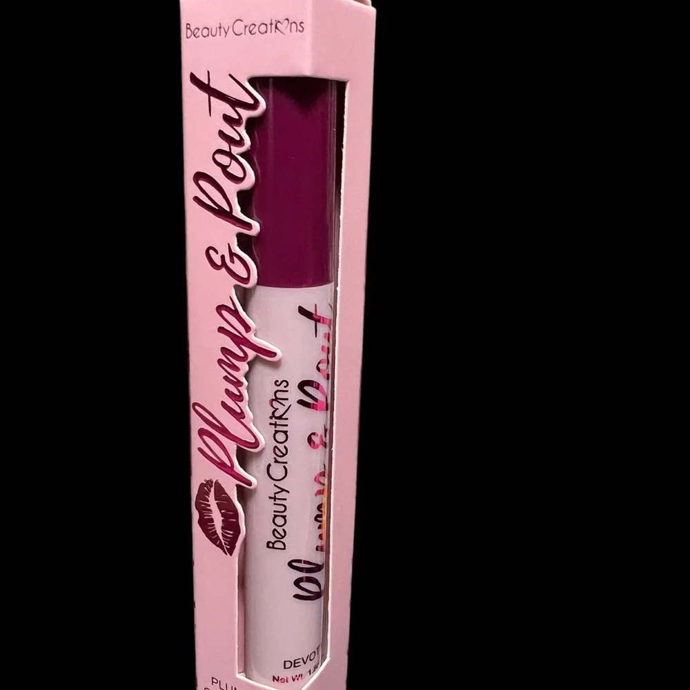 Beauty Creations Plump & Pout Gloss Stick Pink Lip Plumper in DEVOTION